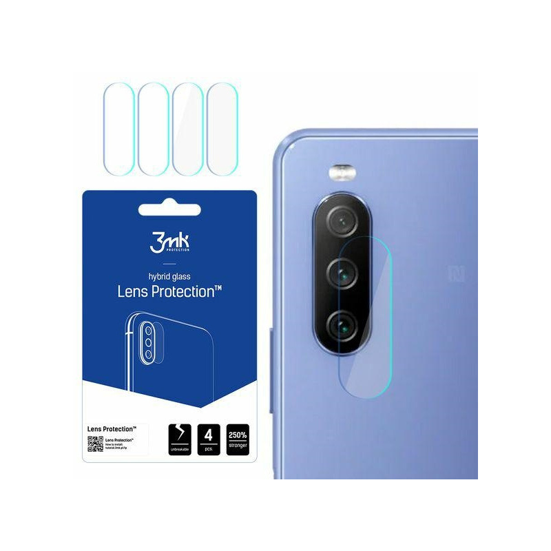 3MK Distributor - 5903108386937 - 3MK1834 - 3MK Lens Protection Sony Xperia 10 III 5G [4 PACK] - B2B homescreen