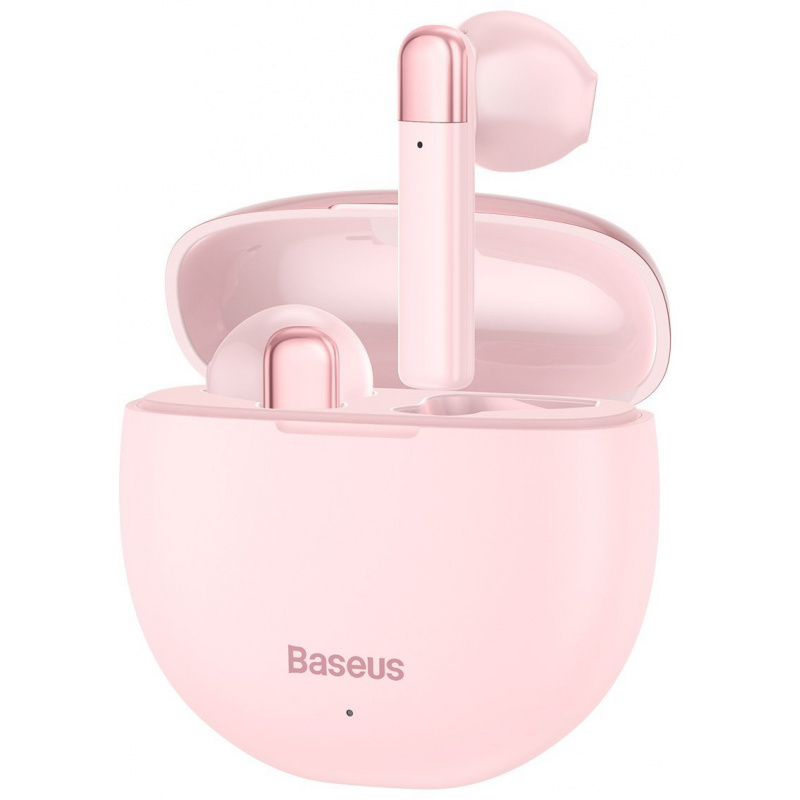 Baseus Distributor - 6953156202832 - BSU2830PNK - Wireless headphones Baseus Encok W2, Bluetooth 5.0 (pink) - B2B homescreen