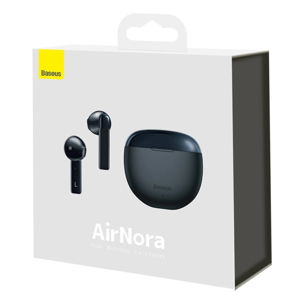Wireless headphones Baseus Encok W2, Bluetooth 5.0 (black)