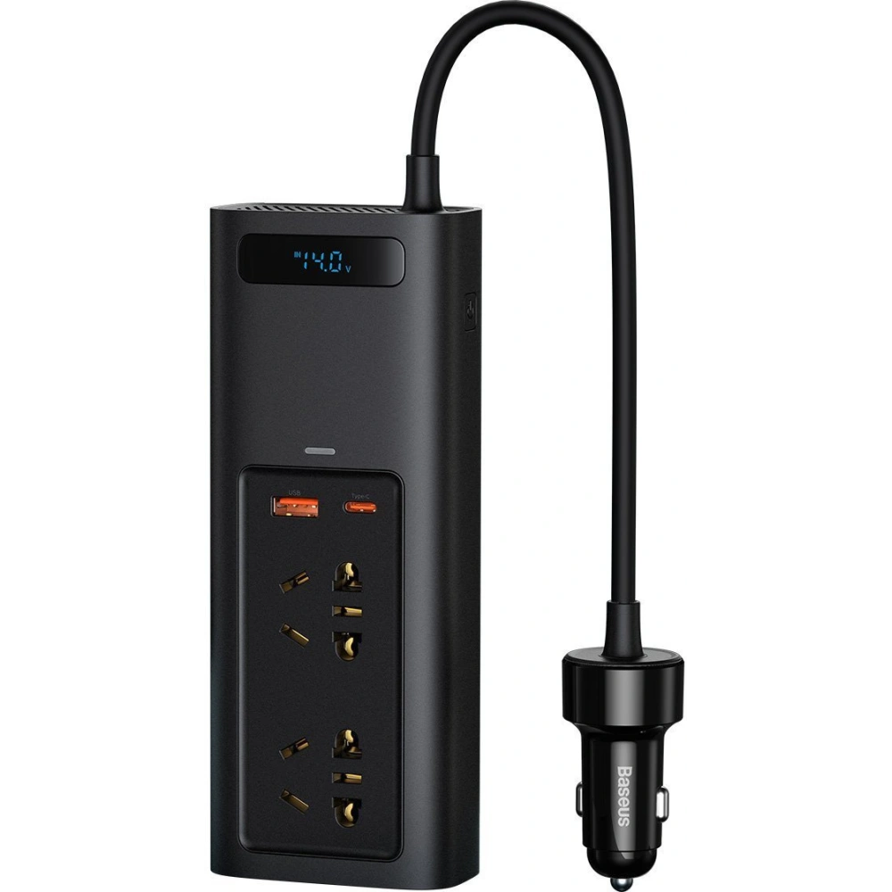 Wholesale Baseus Inverter 150W (220V CN/EU) Black - BSU2836BLK - {ean13} - Hurt