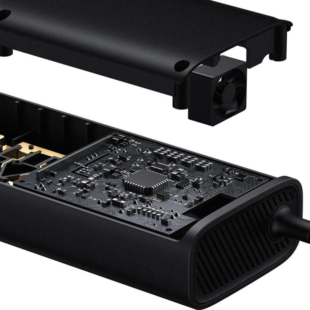 Hurtownia GSM - Inwerter samochodowy Baseus 150W, 220V, CN/EU (czarny) - BSU2836BLK - {ean13} - Hurt