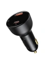 Hurtownia GSM - Auto nabíječka Baseus Superme USB, USB-C, 100W + kabel USB-C (černý) - BSU2838BLK - {ean13} - Hurt
