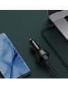 Hurtownia GSM - Auto nabíječka Baseus Superme USB, USB-C, 100W + kabel USB-C (černý) - BSU2838BLK - {ean13} - Hurt