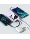 Wholesale Baseus Q pow Digital Display Power Bank 20000mAh, IP, USB, USB-C, 20W with IP Cable (purple) - BSU2841PRP - {ean13} - Hurt
