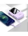 Wholesale Baseus Q pow Digital Display Power Bank 20000mAh, IP, USB, USB-C, 20W with IP Cable (purple) - BSU2841PRP - {ean13} - Hurt
