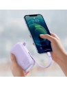 Wholesale Baseus Q pow Digital Display Power Bank 20000mAh, IP, USB, USB-C, 20W with IP Cable (purple) - BSU2841PRP - {ean13} - Hurt