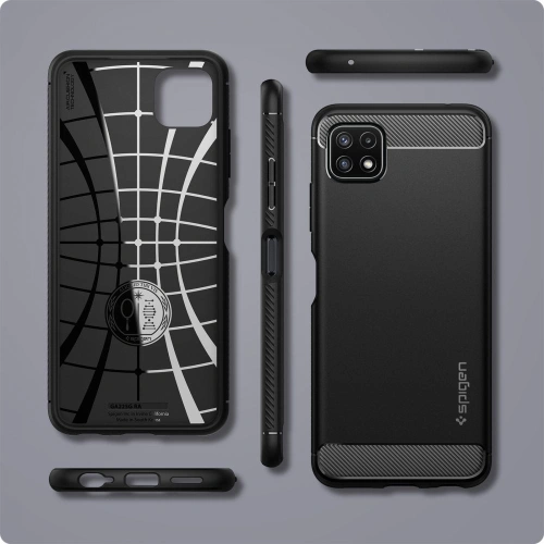 Etui Spigen Rugged Armor Samsung Galaxy A22 5G Matte Black