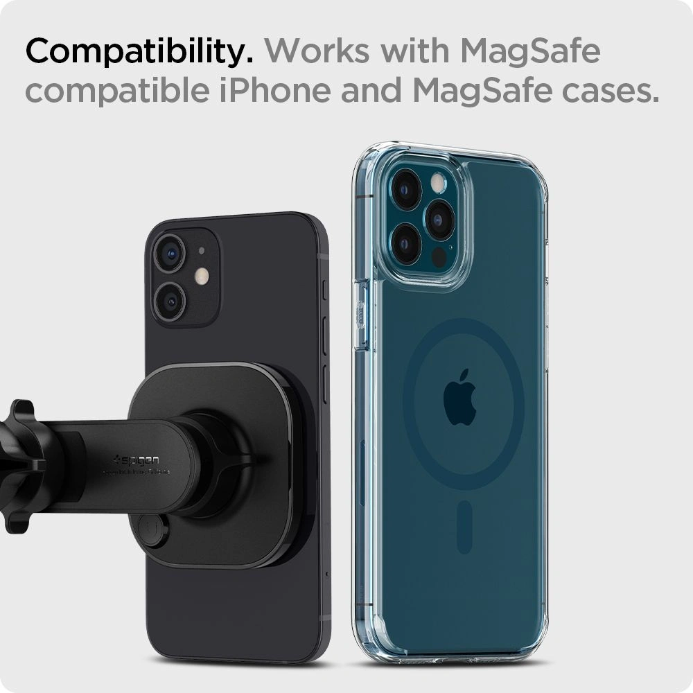 Hurtownia GSM - Uchwyt Spigen ITS12 Magnetic MagSafe Vent Car Mount Black - SPN1665BLK - {ean13} - Hurt