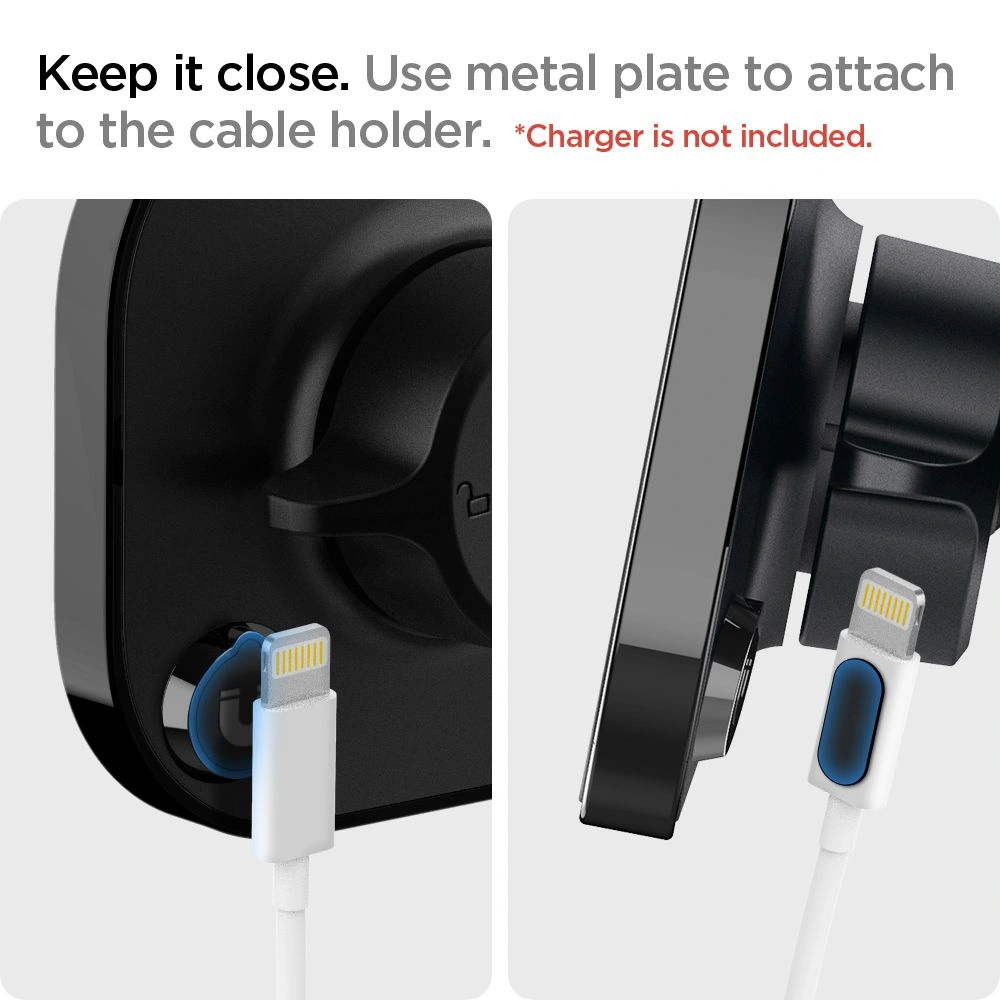 Hurtownia GSM - Uchwyt Spigen ITS12 Magnetic MagSafe Vent Car Mount Black - SPN1665BLK - {ean13} - Hurt