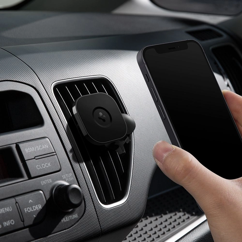Hurtownia GSM - Uchycení Spigen ITS12 Magnetic MagSafe Vent Car Mount Černé - SPN1665BLK - {ean13} - Hurt