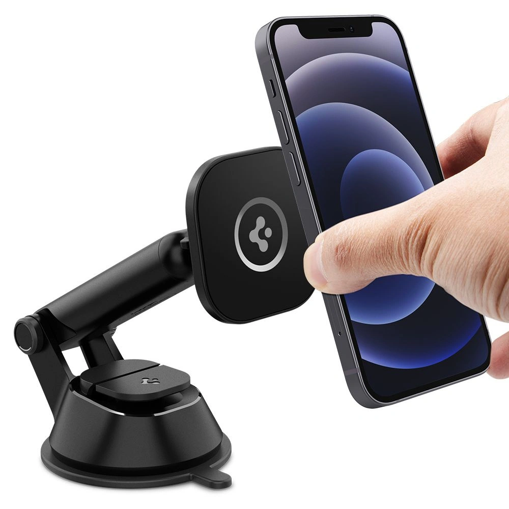 Hurtownia GSM - Uchwyt Spigen ITS35 Magnetic MagSafe Dashboard Car Mount Black - SPN1666BLK - {ean13} - Hurt