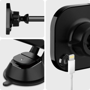 Uchwyt Spigen ITS35 Magnetic MagSafe Dashboard Car Mount Black