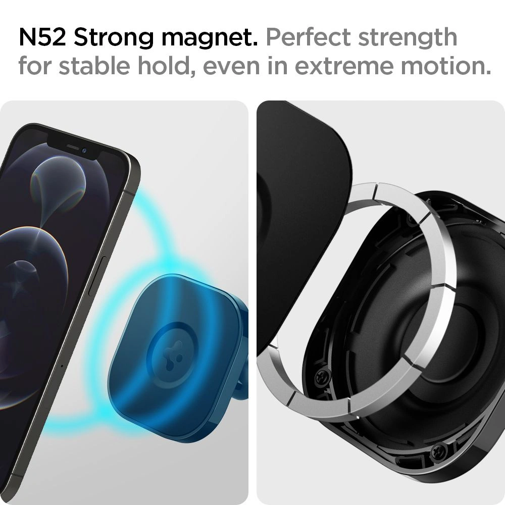 Hurtownia GSM - Uchwyt Spigen ITS35 Magnetic MagSafe Dashboard Car Mount Black - SPN1666BLK - {ean13} - Hurt