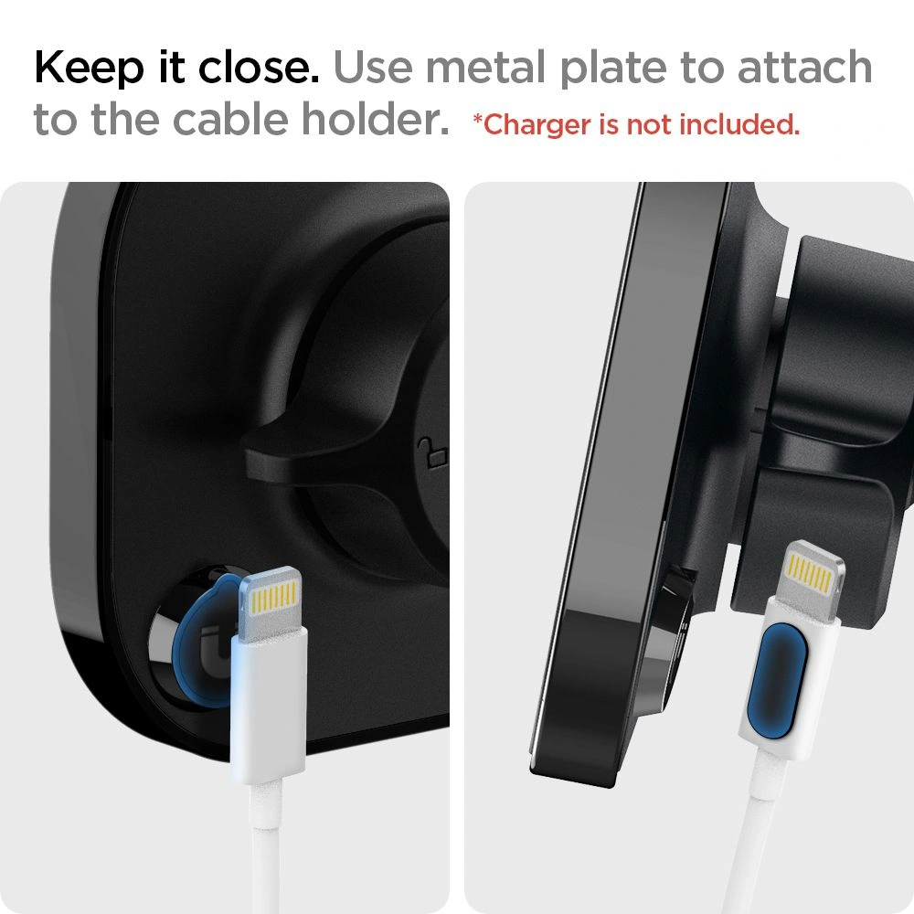 Hurtownia GSM - Uchwyt Spigen ITS35 Magnetic MagSafe Dashboard Car Mount Černý - SPN1666BLK - {ean13} - Hurt