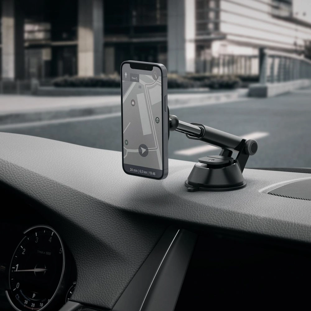 Hurtownia GSM - Uchwyt Spigen ITS35 Magnetic MagSafe Dashboard Car Mount Black - SPN1666BLK - {ean13} - Hurt