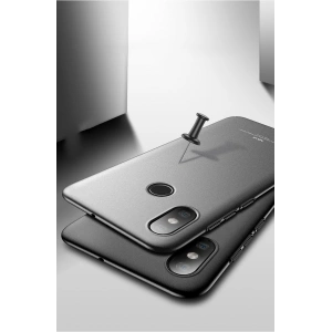 Etui MSVII Xiaomi Mi Max 3 Black + Szkło