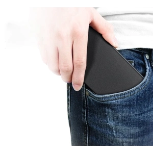 Etui MSVII Xiaomi Mi Max 3 Black + Szkło