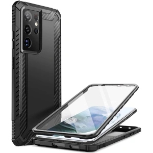 Etui Supcase Clayco Xenon Samsung Galaxy S21 Ultra Černé