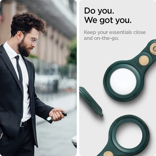 Etui Spigen Valentinus Apple AirTag Midnight Green