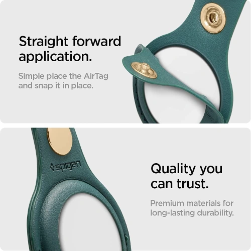Etui Spigen Valentinus Apple AirTag Midnight Green
