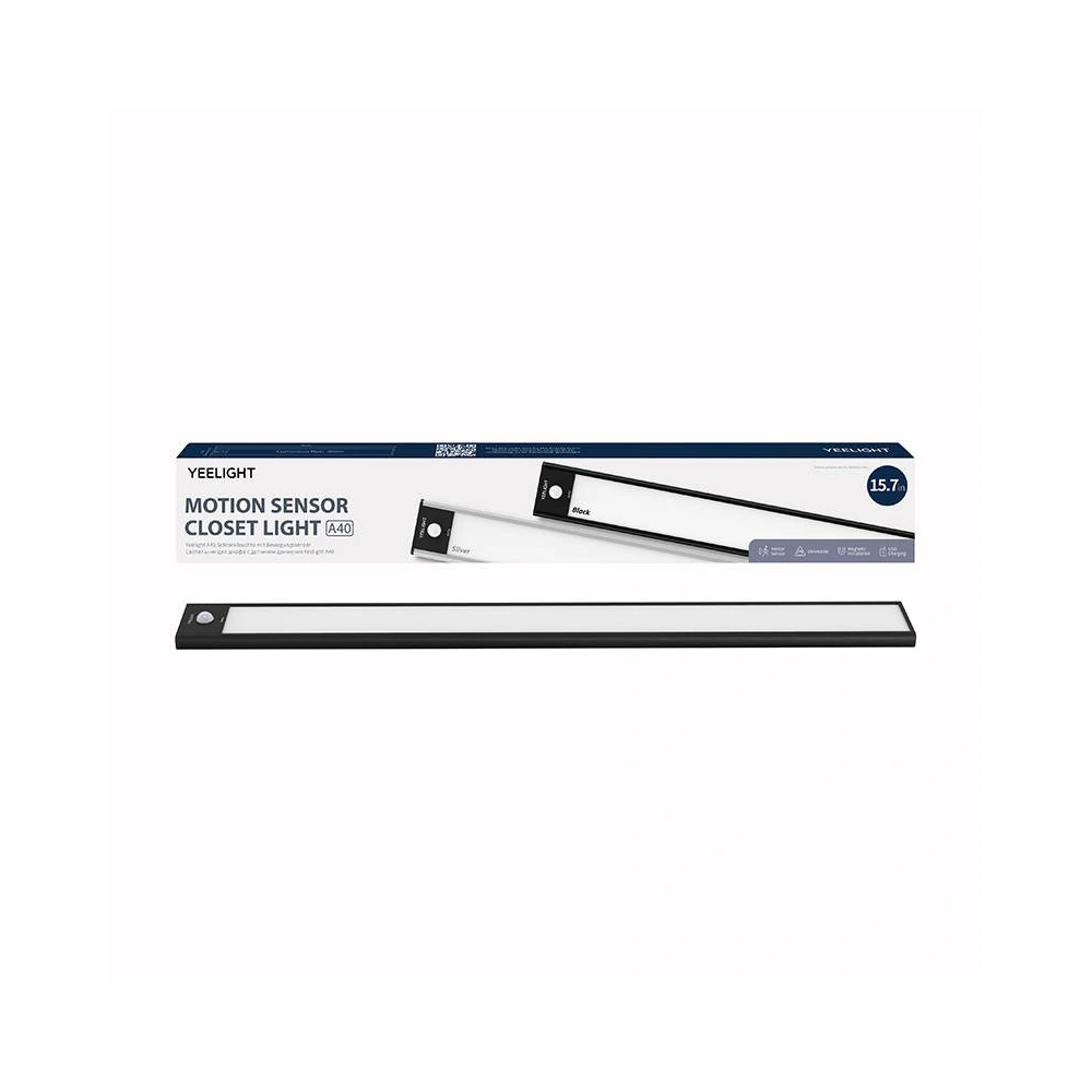 Hurtownia GSM - Lampička do skříně s pohybovým senzorem Yeelight Closet Light 40cm (Černá) - YLT050BLK - {ean13} - Hurt