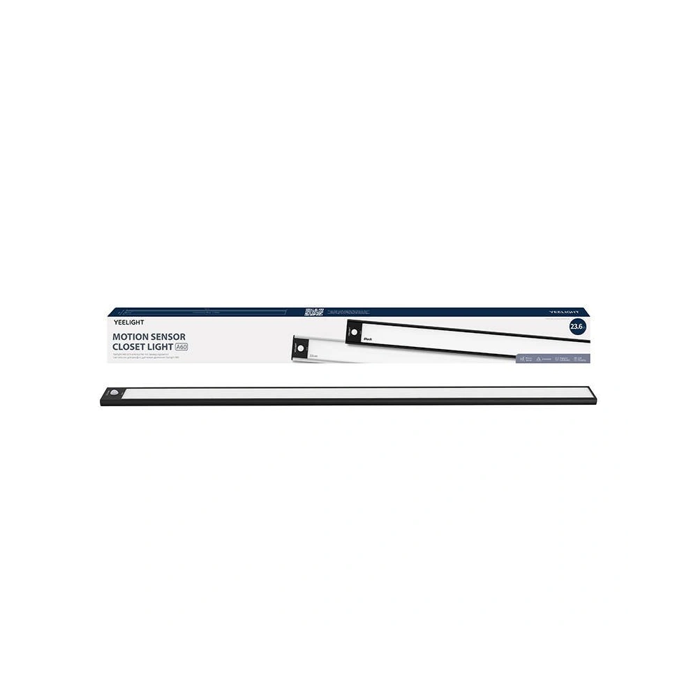 Hurtownia GSM - Lampička do skříně s pohybovým senzorem Yeelight Closet Light 60cm (Černá) - YLT051BLK - {ean13} - Hurt