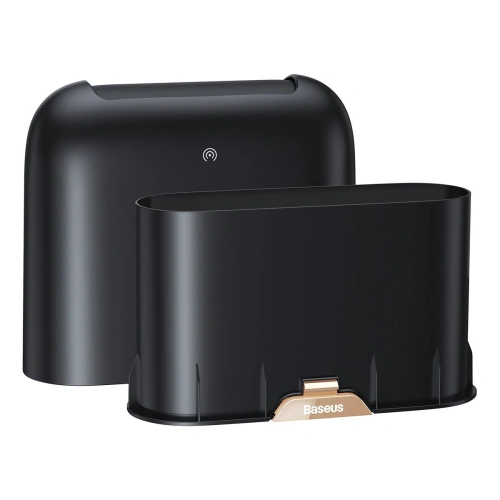 Samochodowy kosz na śmieci Baseus Smart Cleaner, 500ml (czarny)