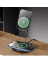 Hurtownia GSM - Stojak magnetyczny Baseus Swan MagSafe z ładowarką indukcyjną do iPhone 12 (czarny) + ładowarka sieciowa 24W (czarna) - BSU2845BLK - {ean13} - Hurt