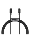 Kabel USB-C do USB-C Baseus Superior Series, 100W, 1m (czarny)