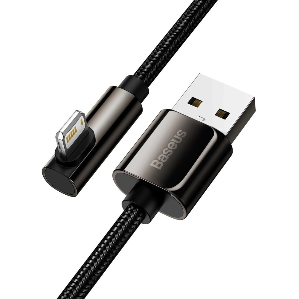 Hurtownia GSM - Kabel USB do Lightning kątowy Baseus Legend Series, 2.4A, 2m (czarny) - BSU2852BLK - {ean13} - Hurt