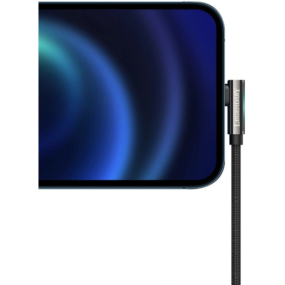 Hurtownia GSM - Kabel USB do Lightning kątowy Baseus Legend Series, 2.4A, 2m (czarny) - BSU2852BLK - {ean13} - Hurt