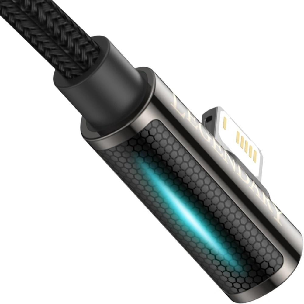 Hurtownia GSM - Kabel USB do Lightning kątowy Baseus Legend Series, 2.4A, 2m (czarny) - BSU2852BLK - {ean13} - Hurt