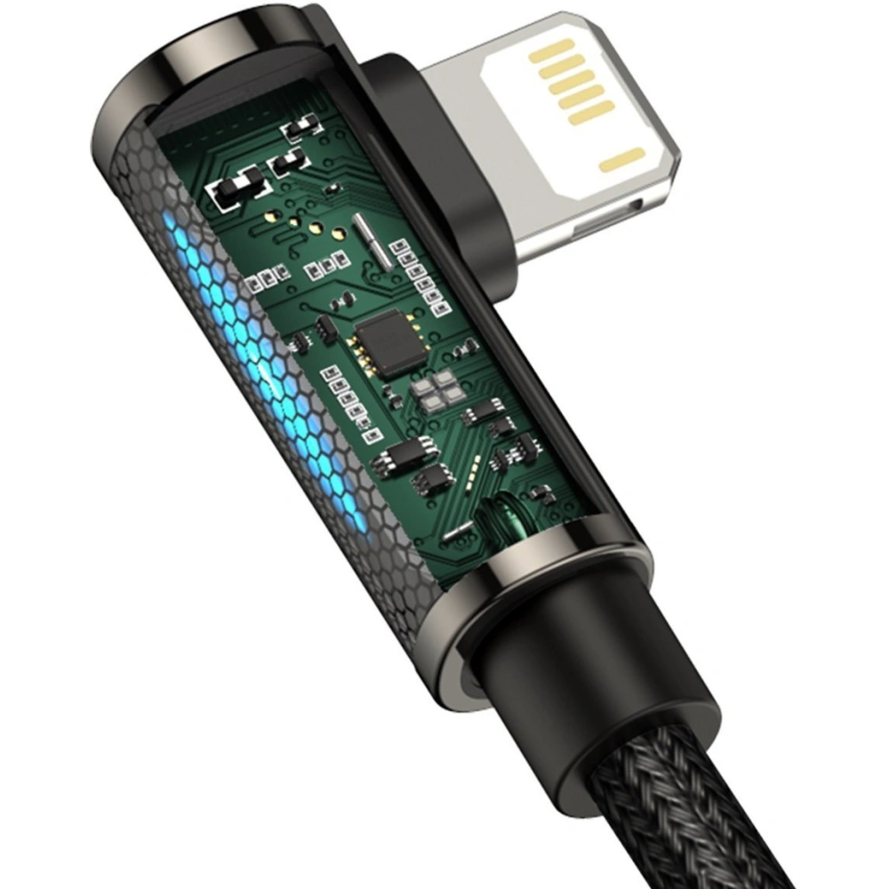 Hurtownia GSM - Kabel USB do Lightning kątowy Baseus Legend Series, 2.4A, 2m (czarny) - BSU2852BLK - {ean13} - Hurt