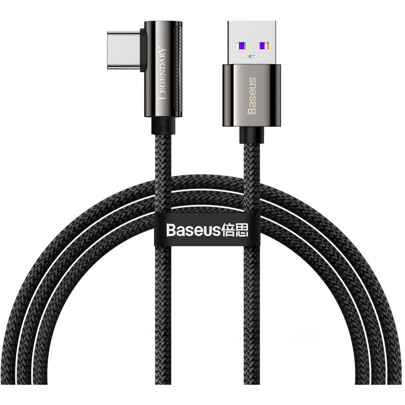 Baseus Distributor - 6953156207530 - BSU2853BLK - Cable USB to USB-C Baseus Legend Series, 66W, 1m (black) - B2B homescreen
