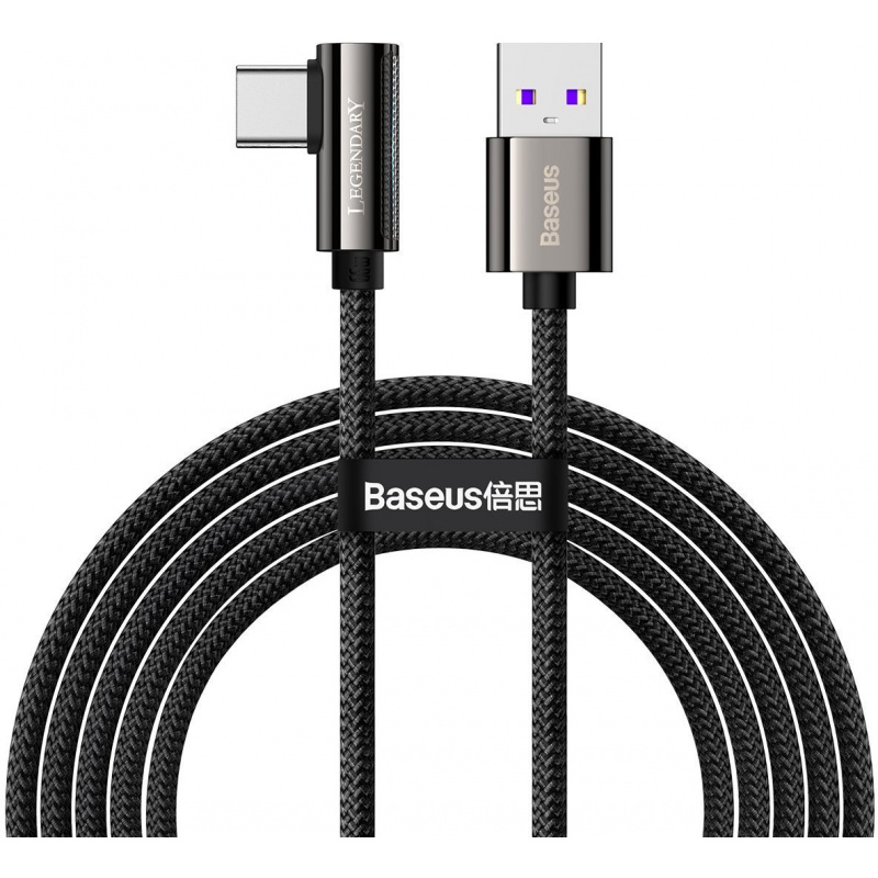Baseus Distributor - 6953156207547 - BSU2854BLK - Cable USB to USB-C Baseus Legend Series, 66W, 2m (black) - B2B homescreen