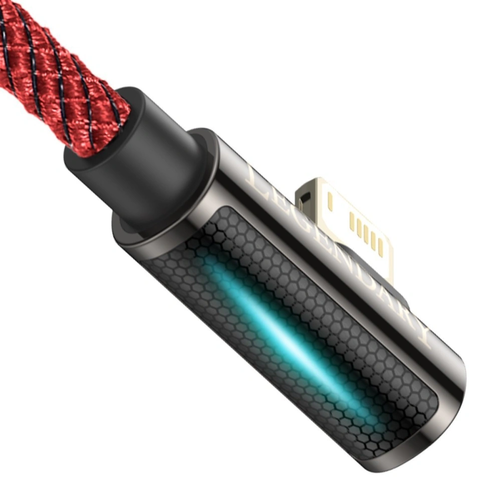 Hurtownia GSM - Kabel USB do Lightning kątowy Baseus Legend Series, 2.4A, 1m (czerwony) - BSU2857RED - {ean13} - Hurt
