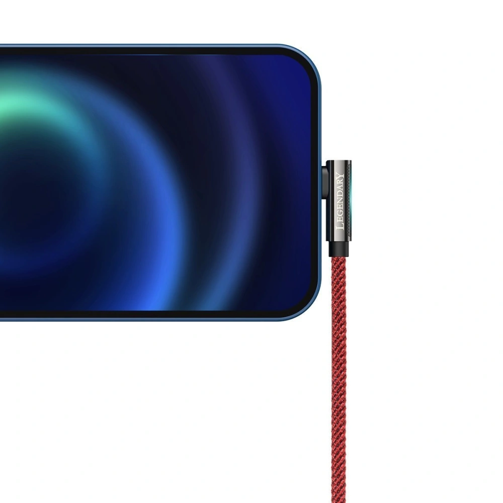Hurtownia GSM - Kabel USB do Lightning kątowy Baseus Legend Series, 2.4A, 1m (czerwony) - BSU2857RED - {ean13} - Hurt