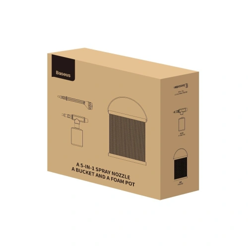 Akcesoria do samochodowej myjki ciśnieniowej Baseus Dual Power
