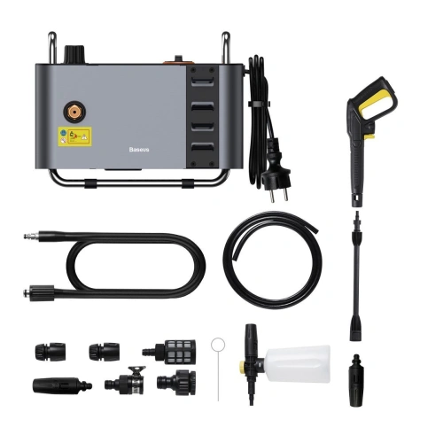 Samochodowa myjka ciśnieniowa Baseus Pressure Washer, 1300W, 100Bar + akcesoria