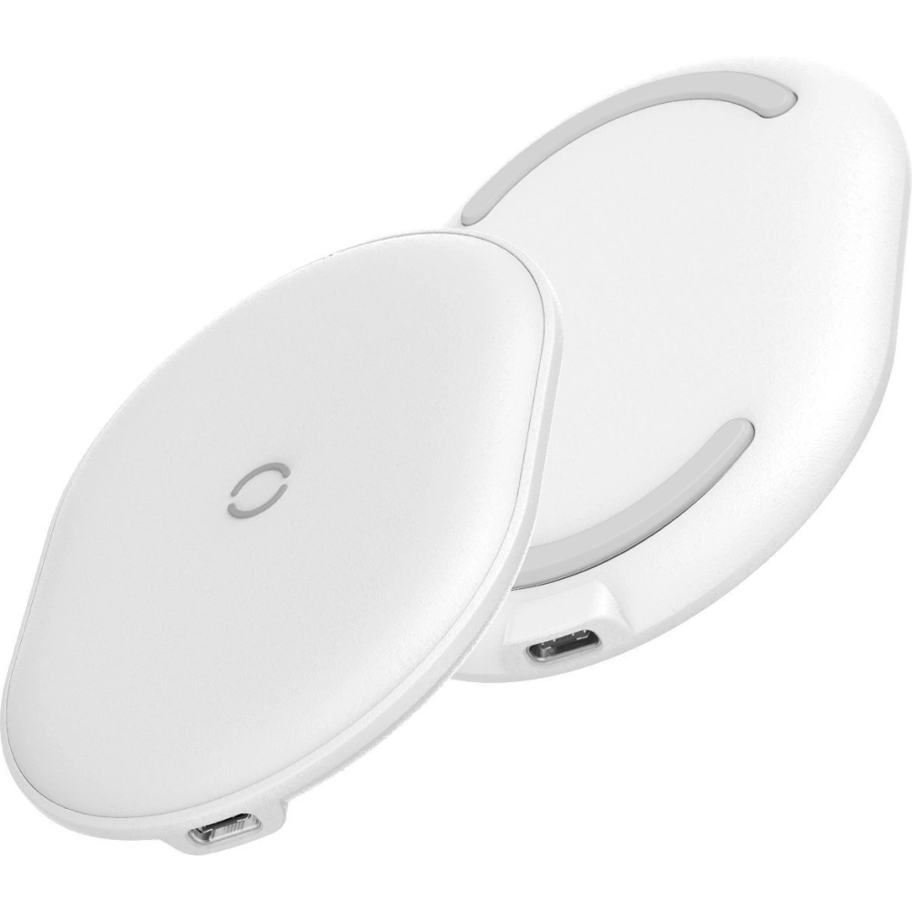 Hurtownia GSM - Bezdrátová indukční nabíječka Baseus Cobble, 15W (Bílá) - BSU1786WHT - {ean13} - Hurt