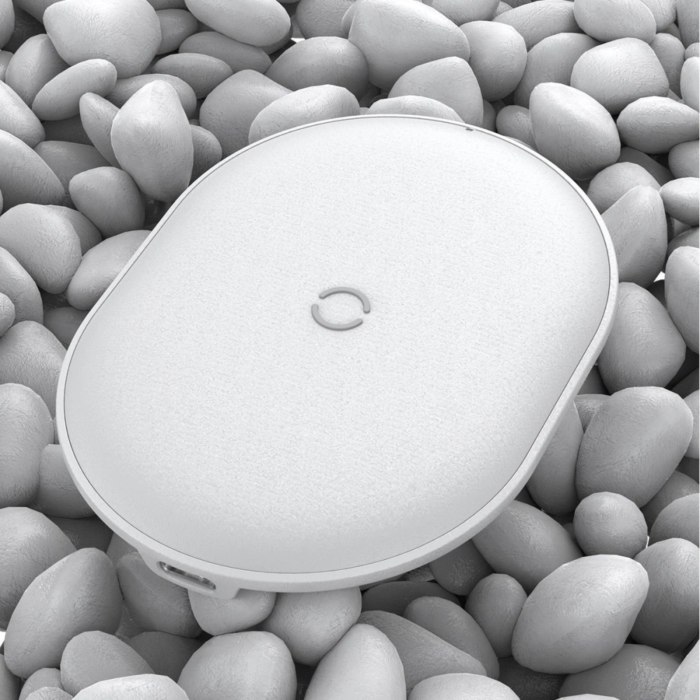 Hurtownia GSM - Bezdrátová indukční nabíječka Baseus Cobble, 15W (Bílá) - BSU1786WHT - {ean13} - Hurt