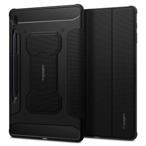Hurtownia GSM - Etui Spigen Rugged Armor Pro Samsung Galaxy Tab S7 FE 5G 12.4 Black - SPN1671BLK - {ean13} - Hurt