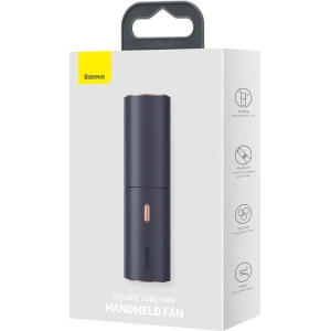 Wholesale Baseus Square Tube Mini Handheld Fan (black) - BSU2866BLK - {ean13} - Hurt