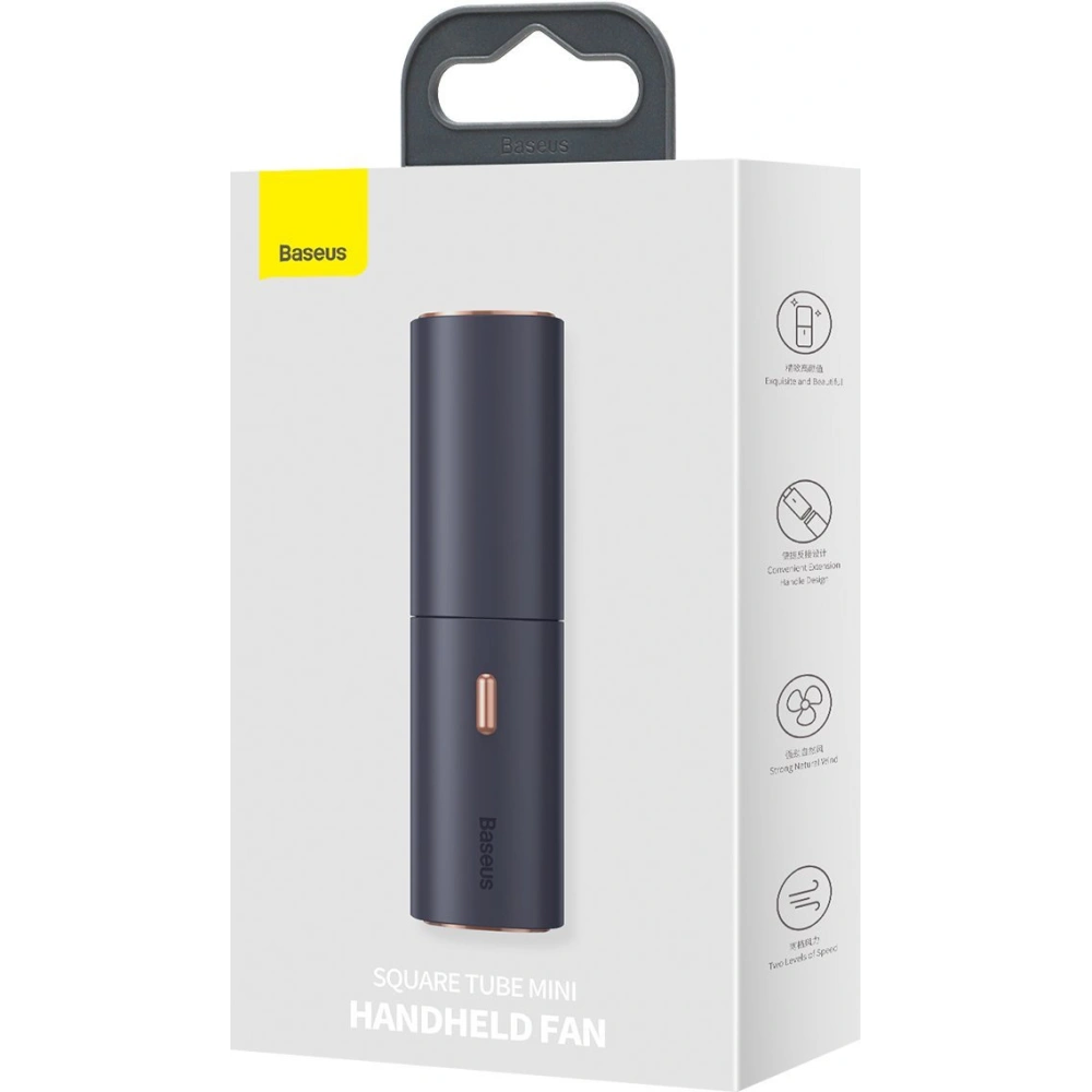 Hurtownia GSM - Přenosný ruční ventilátor Baseus Square Tube (černý) - BSU2866BLK - {ean13} - Hurt