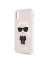 Hurtownia GSM - Etui Karl Lagerfeld KLHCI61SLFKPI Apple iPhone XR jasnoróżowy/light pink hardcase Silicone Iconic - KLD589PNK - {ean13} - Hurt