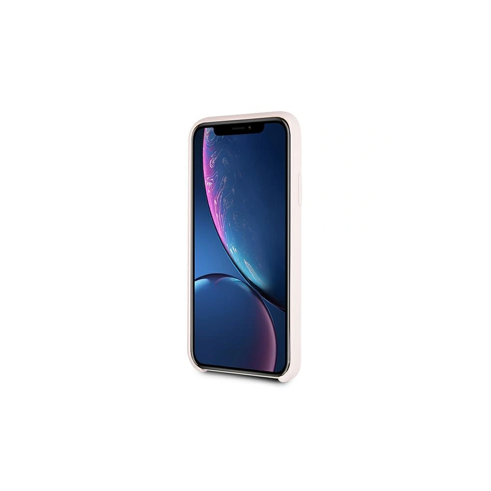 Etui Karl Lagerfeld KLHCI61SLFKPI Apple iPhone XR světle růžový/hardcase silikonový Iconic
