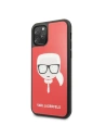 Hurtownia GSM - Etui Karl Lagerfeld KLHCN65DLHRE Apple iPhone 11 Pro Max czerwony/red Iconic Glitter Karl`s Head - KLD592RED - {ean13} - Hurt