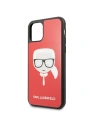 Hurtownia GSM - Etui Karl Lagerfeld KLHCN65DLHRE Apple iPhone 11 Pro Max czerwony/red Iconic Glitter Karl`s Head - KLD592RED - {ean13} - Hurt