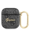 Etui Guess GUA24GSMK Apple AirPods cover szary/grey 4G Script Metal Collection