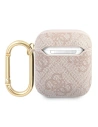 Hurtownia GSM - Etui Guess GUA24GSMP Apple AirPods cover różowy/pink 4G Script Metal Collection - GUE1162PNK - {ean13} - Hurt
